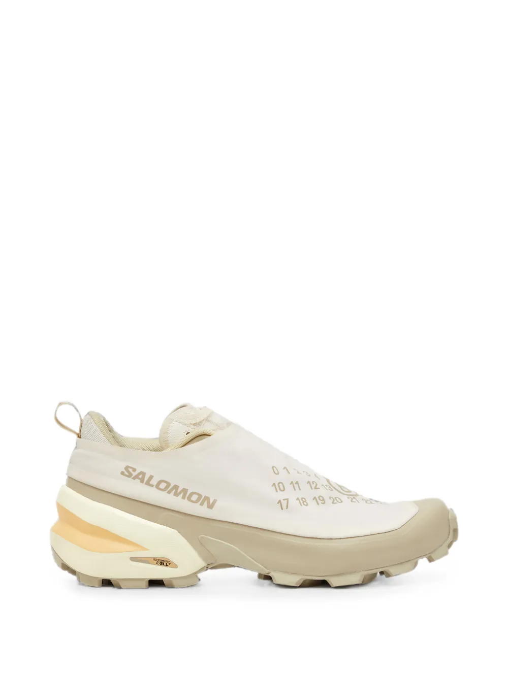 MM6 Maison Margiela X Salomon logo-print slip-on sneakers - Toni neutri