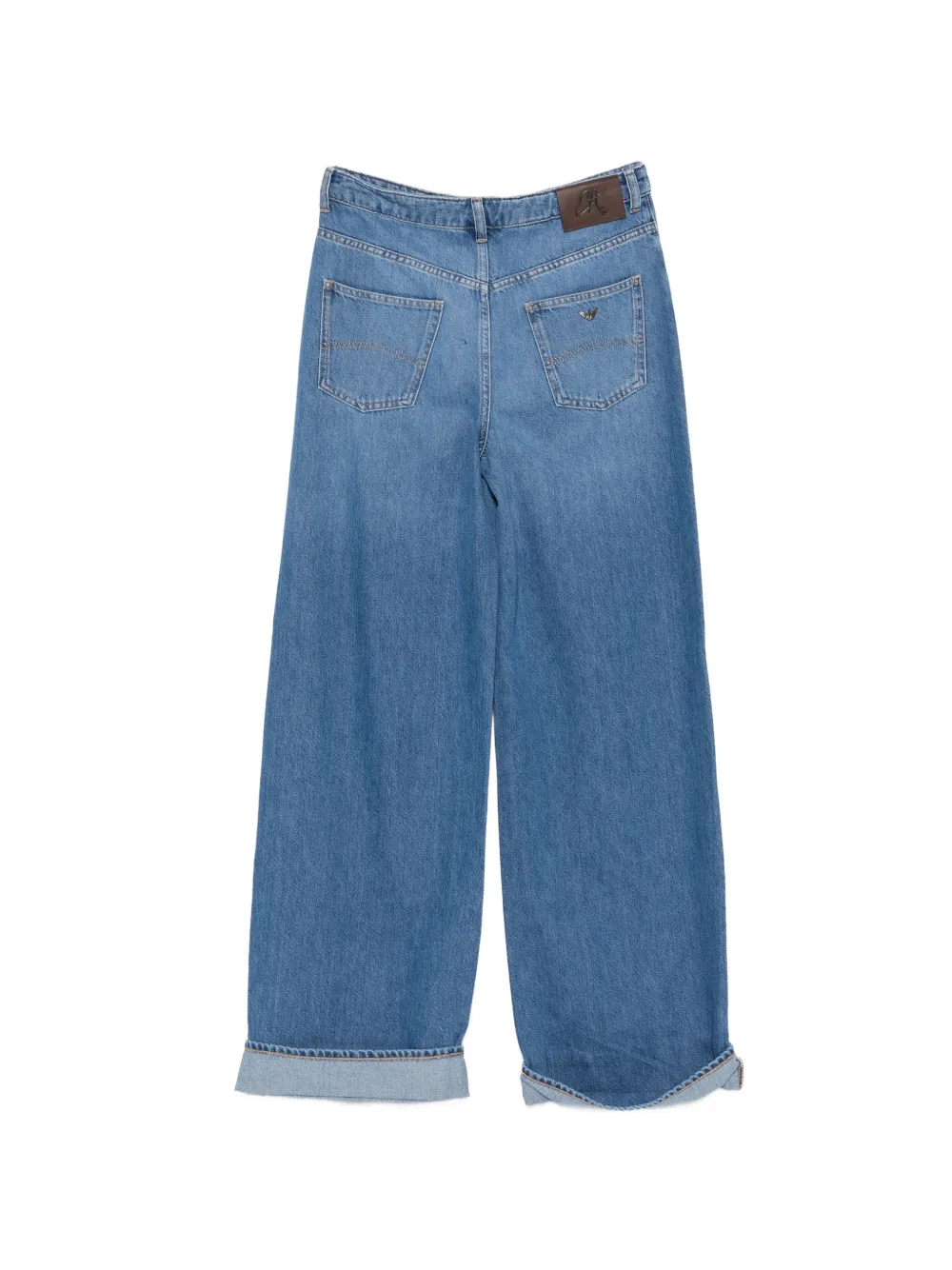 Emporio Armani Jeans met wijde pijpen Blauw