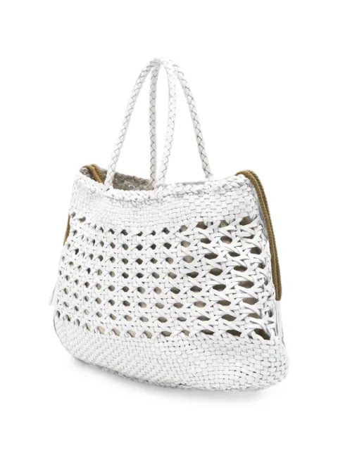 DRAGON DIFFUSION Santa Cano woven tote bag