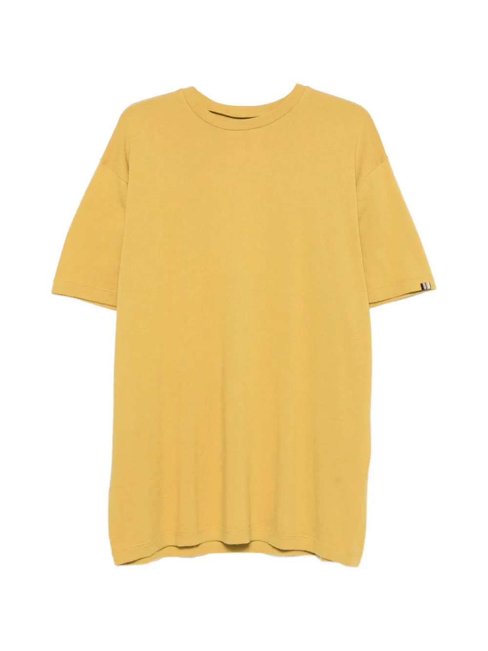 extreme cashmere Rik crew neck T-shirt - Gelb