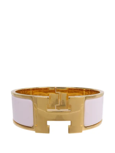 Hermès Pre-Owned Clic Clac H enamel bracelet