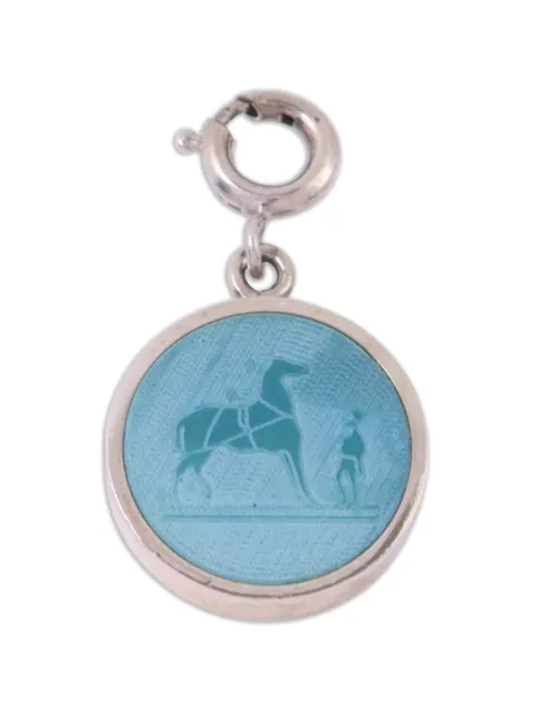 Hermès Pre-Owned charm con motivo de caballo