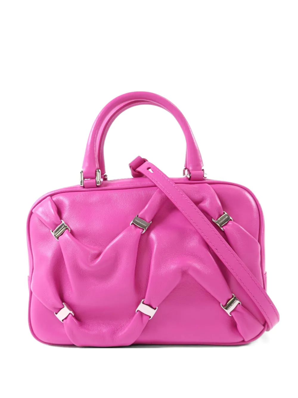 Ferragamo Pre-Owned gathered shoulder bag - Rosa