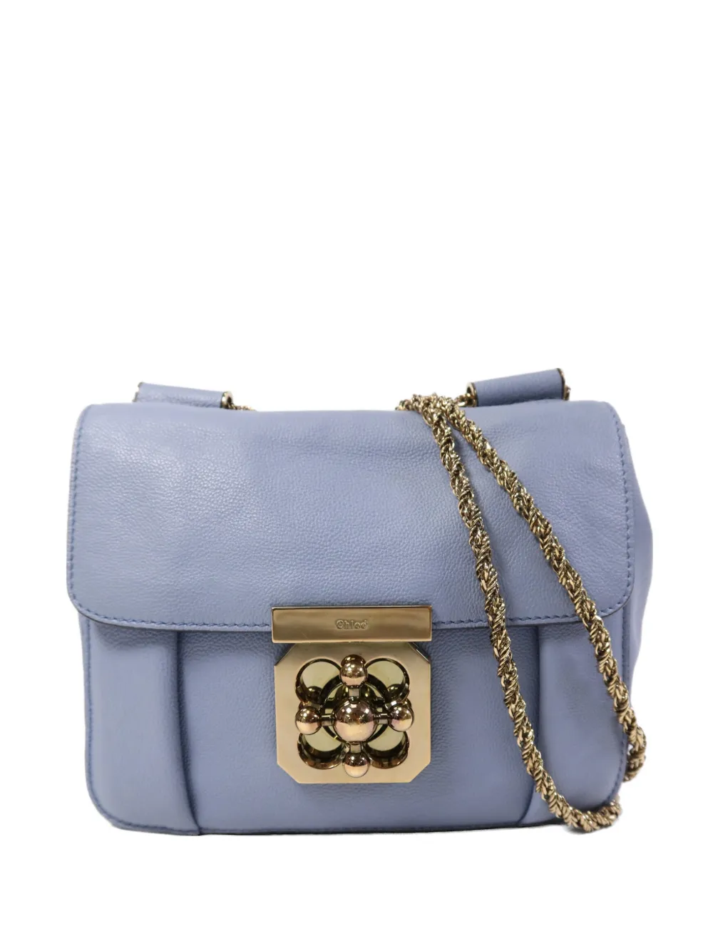 Chloé Pre-Owned chain-strap shoulder bag - Blu