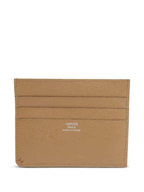 Hermès Pre-Owned 2024 H Sellier card holder