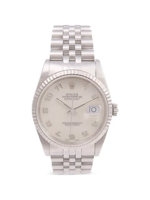 Rolex Datejust Fluted Bezel watch 36mm