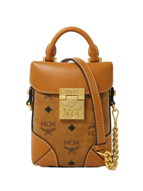 MCM Pre-Owned Soft Berlin Visetos shoulder bag