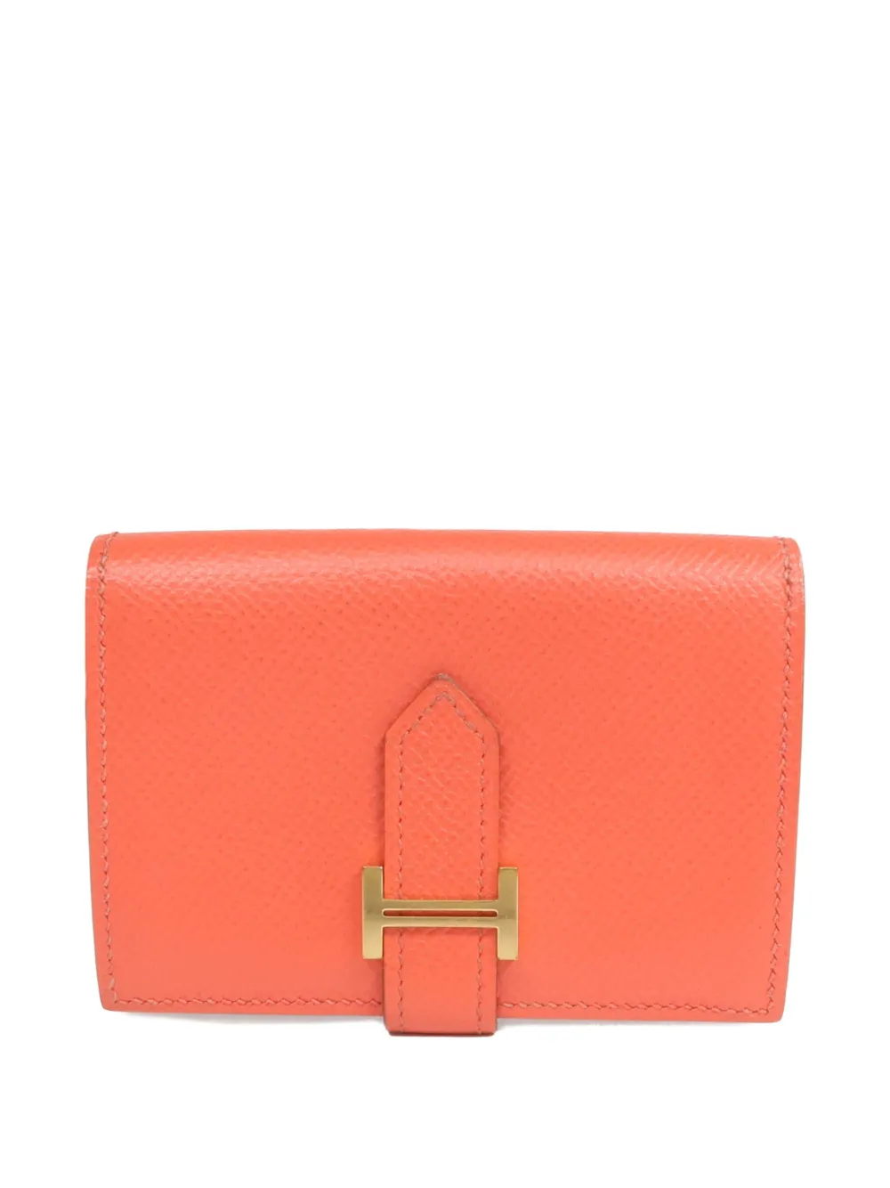 Hermès Pre-Owned Bearn card holder - Arancione