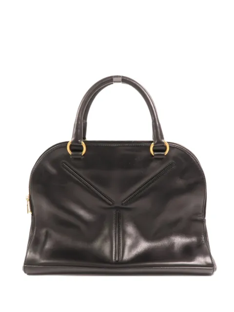 Saint Laurent Pre-Owned Rive Gauche 32 leather tote bag