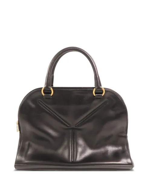 Saint Laurent Pre-Owned Rive Gauche 32 leather tote bag