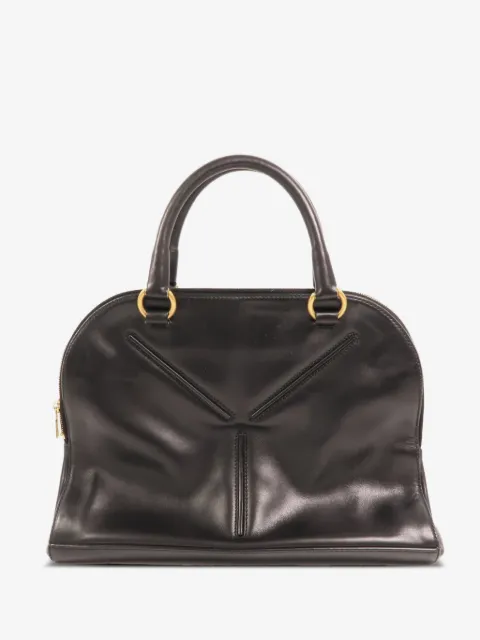 Saint Laurent Pre-Owned Rive Gauche 32 leather tote bag