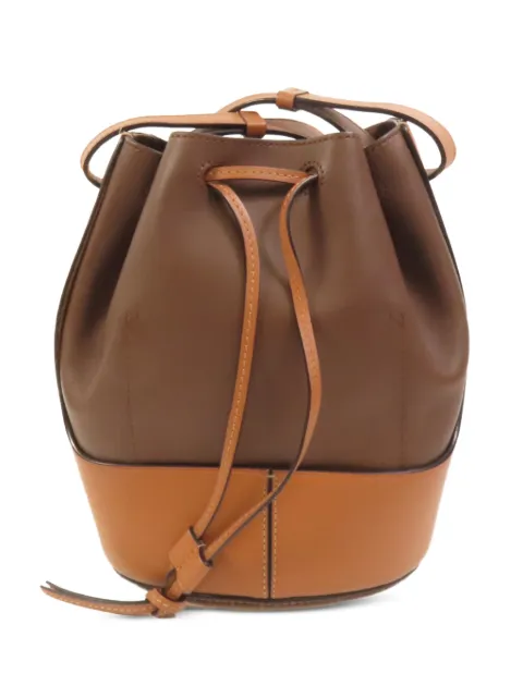 Loewe Pre-Owned Balloon leather bucket bag