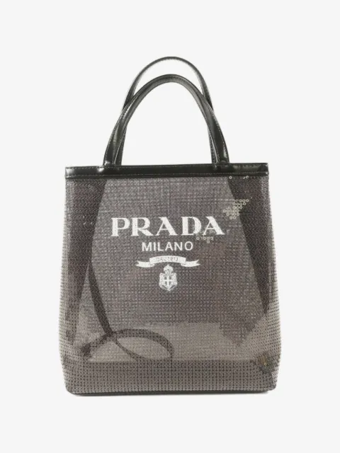 Prada Pre-Owned Tote Bag mit Pailletten