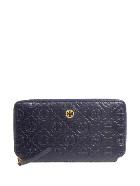 Tory Burch TORY BURCH logo-embossed zip-around wallet