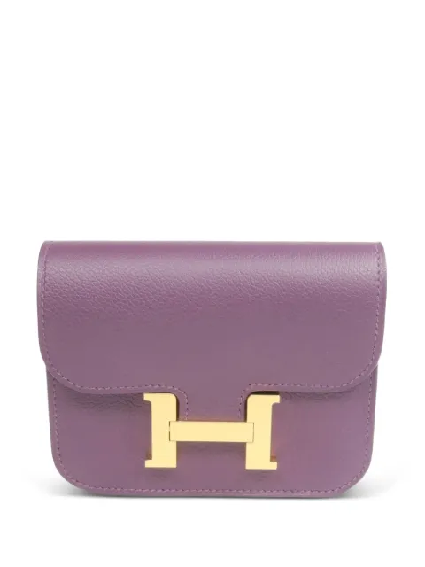 Hermès Pre-Owned Constance Slim leather wallet 