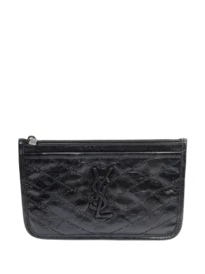 Dolce & Gabbana Pre-Owned 2000-2024 Leather DG Family Patch Zip