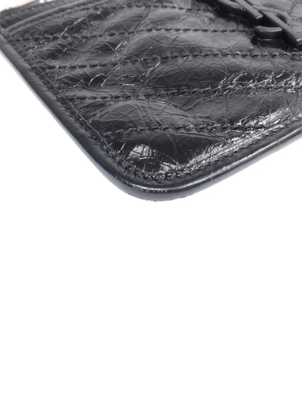 Saint Laurent Pre-Owned ニキ クラッチバッグ | ブラック | FARFETCH JP