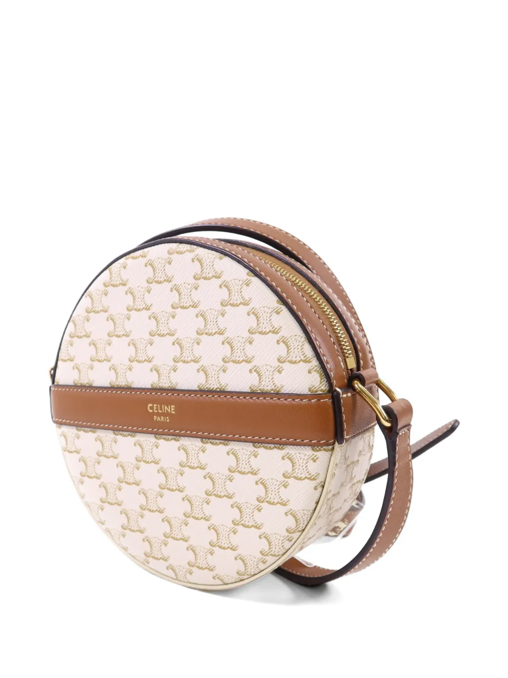  Celine Pre-owned Bolso De Hombro Triomphe - Neutro 