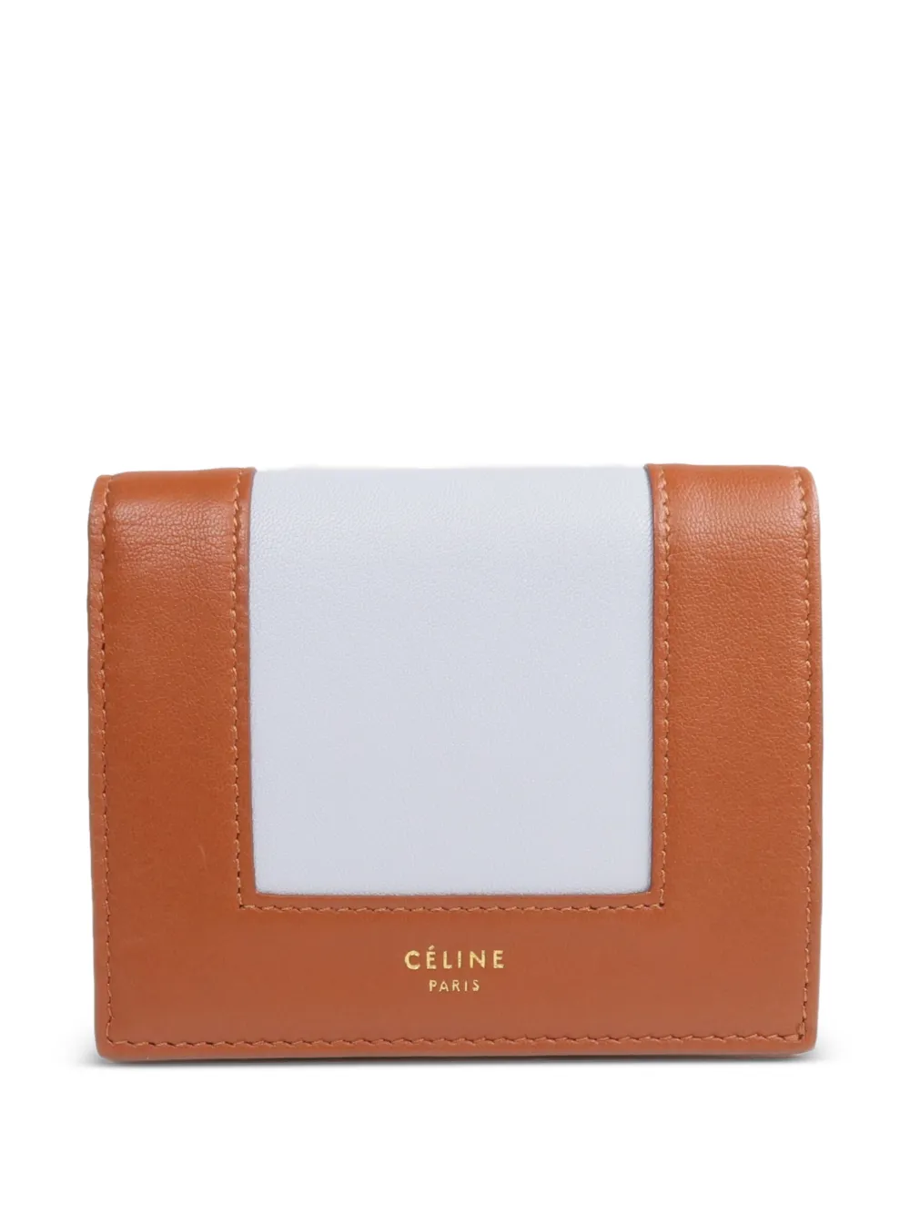 Celine Pre-Owned leather wallet - Marrone