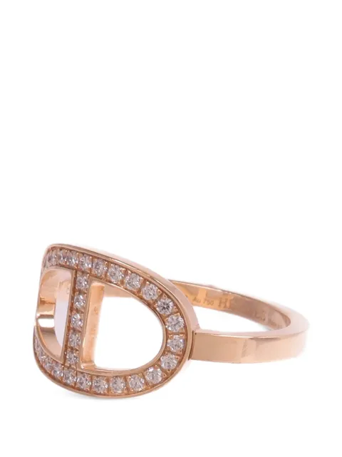 Hermès Pre-Owned Chaine D'Ancre diamond ring