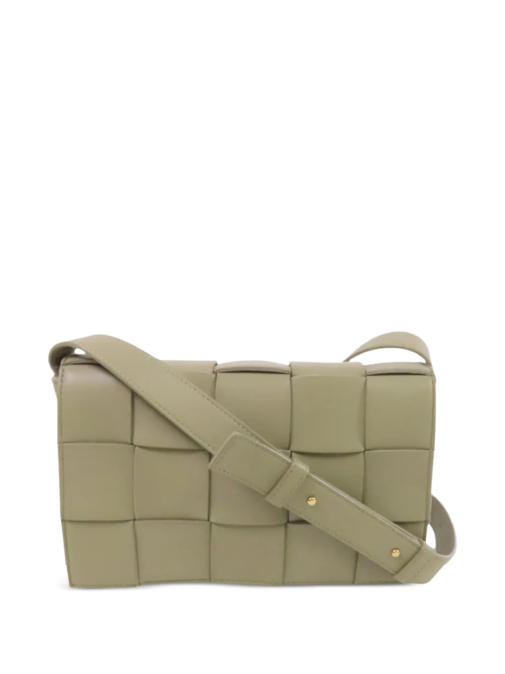 Bottega Veneta Pre-Owned Cassette Intrecciato shoulder bag - Grün
