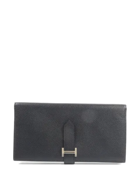 Hermès Pre-Owned Portafoglio Bearn Epsom