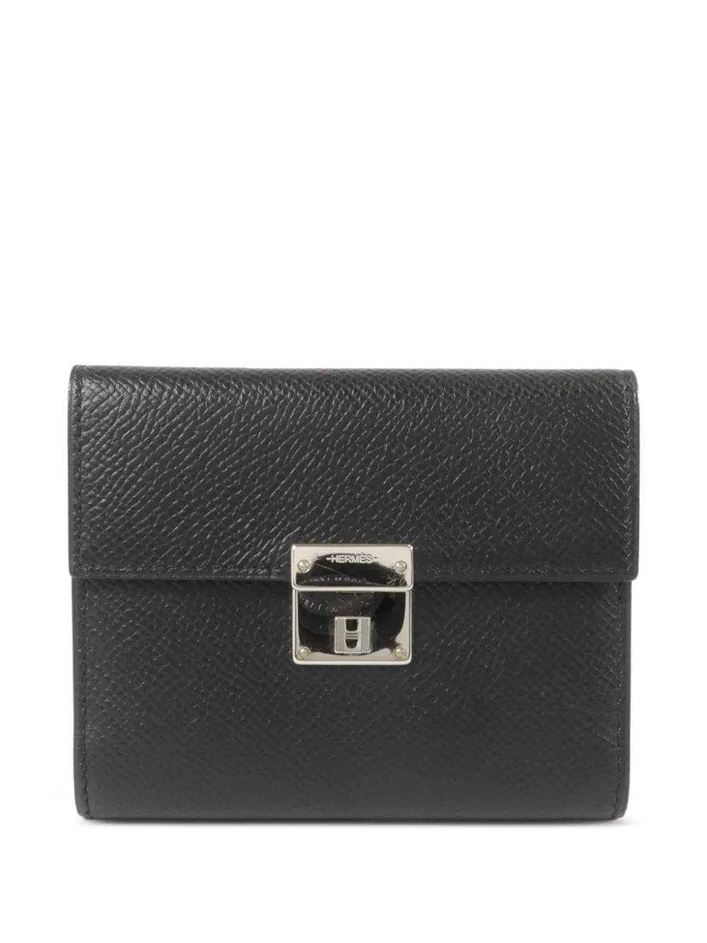 Hermès Pre-Owned Clic 16 leather wallet - Nero