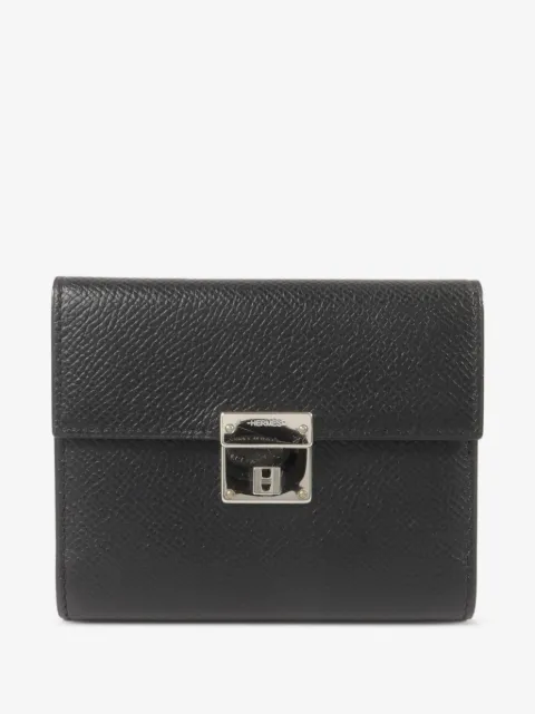 Hermès Pre-Owned portefeuille Clic 16 en cuir