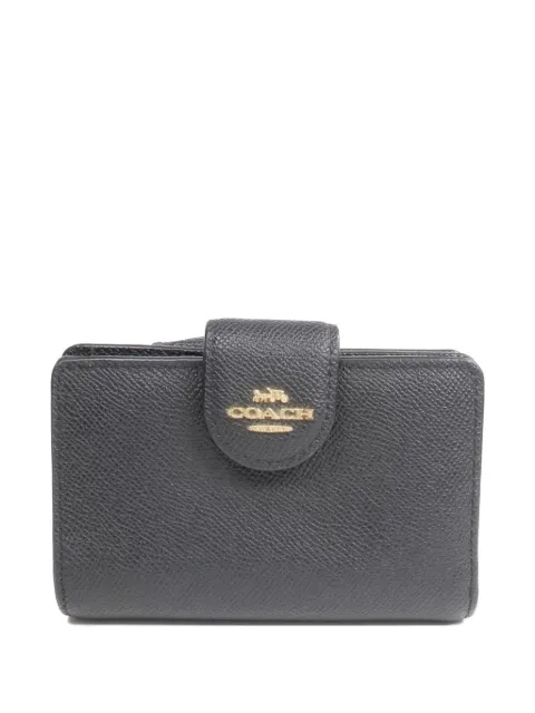 Coach Vintage logo-plaque wallet