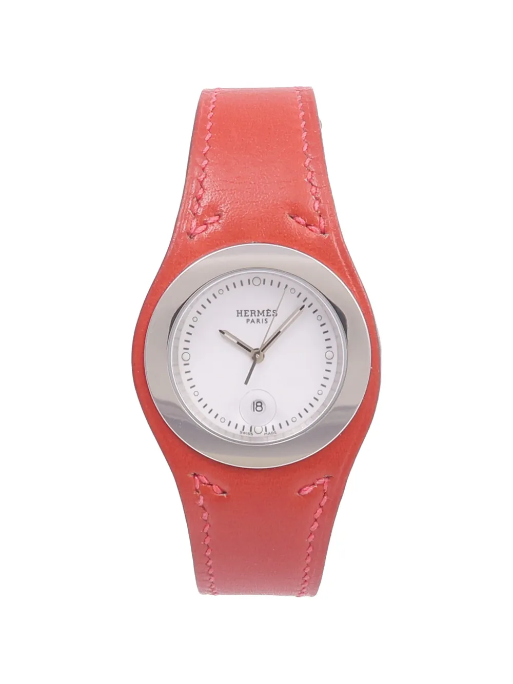 Hermès Pre-Owned Harnais 33mm watch - Bianco