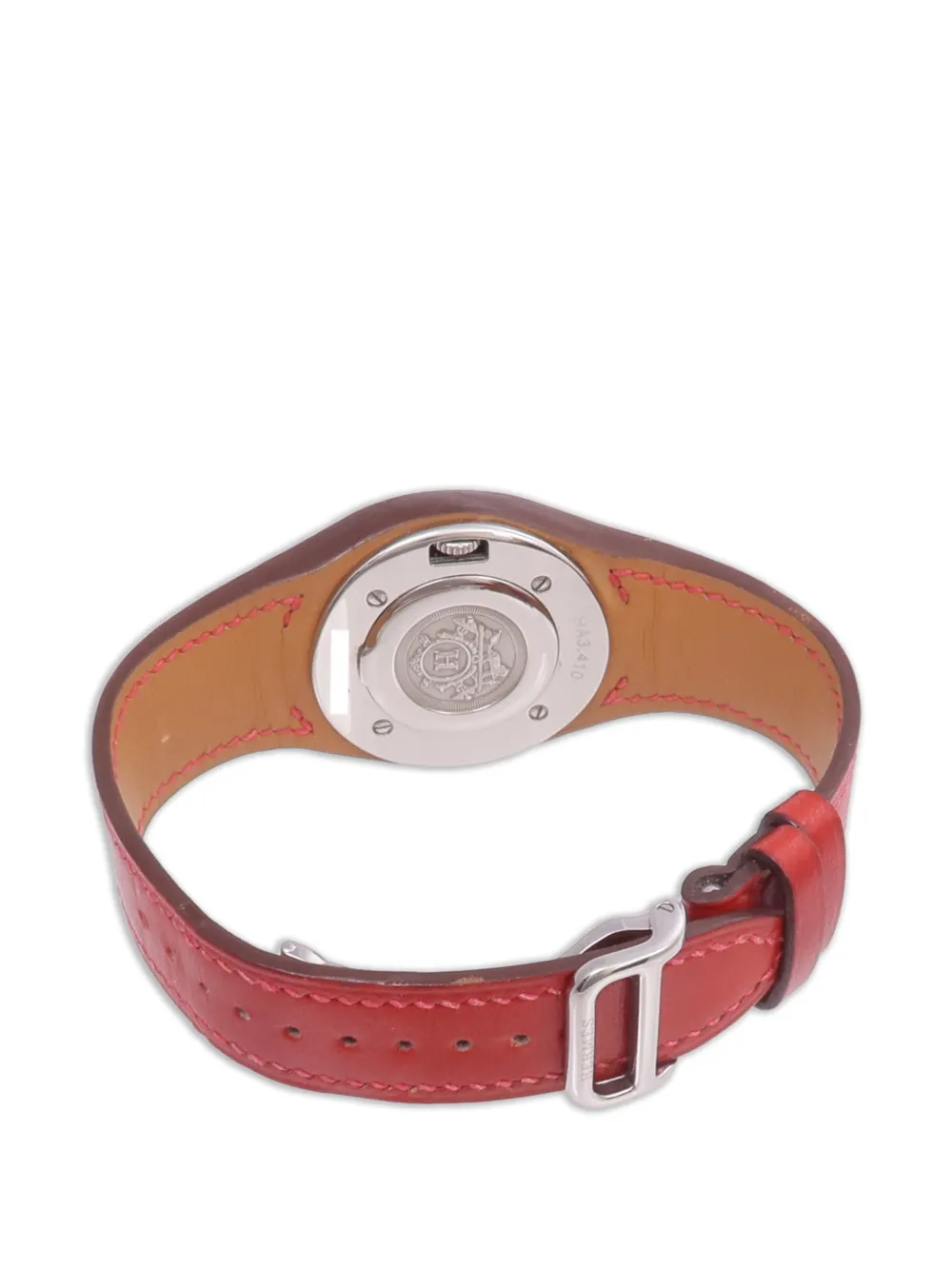 Hermès Pre-owned Harnais 33mm Watch in White, view 4