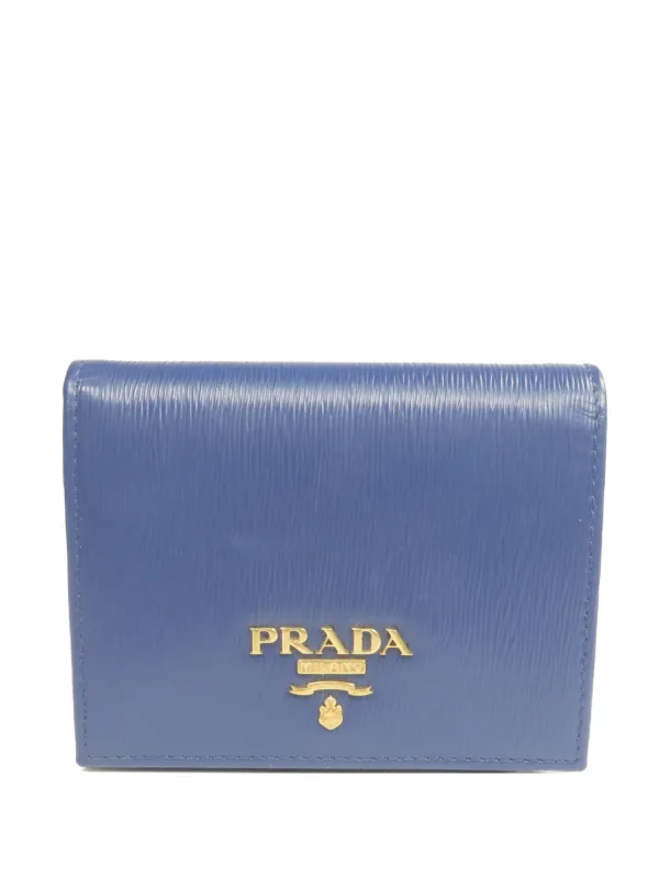Prada Pre-Owned 財布 | ブルー | FARFETCH JP