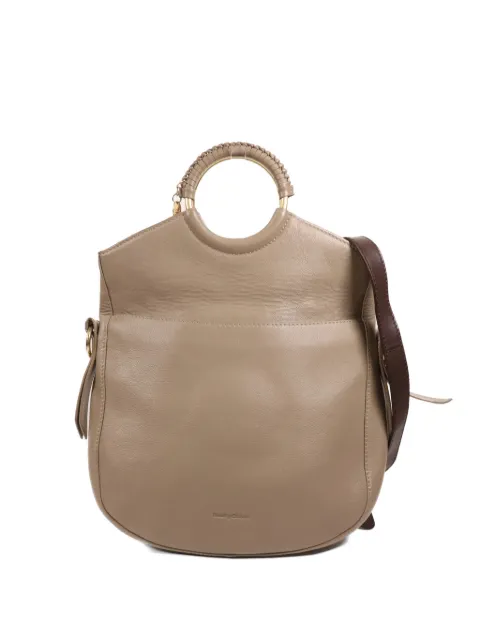 See By Chloé Vintage leather ring-handle tote bag