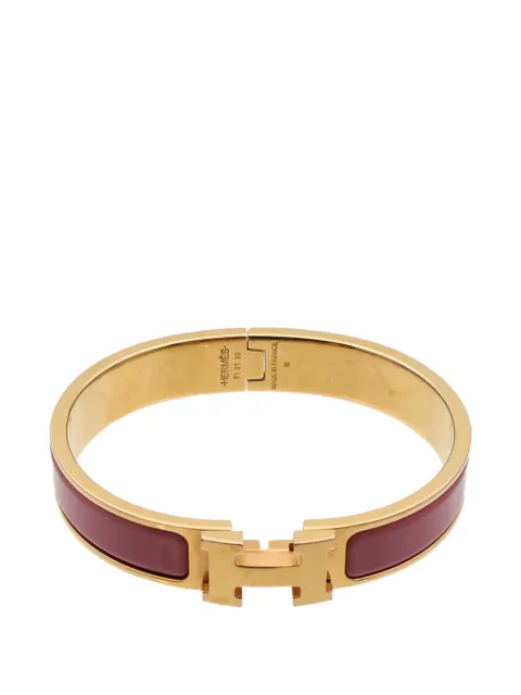 Hermès Pre-Owned Clic H enamel bracelet