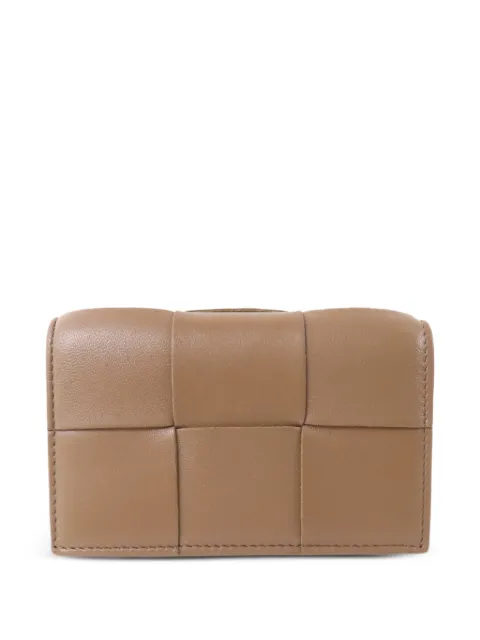 Bottega Veneta Pre-Owned Intrecciato leather cardholder