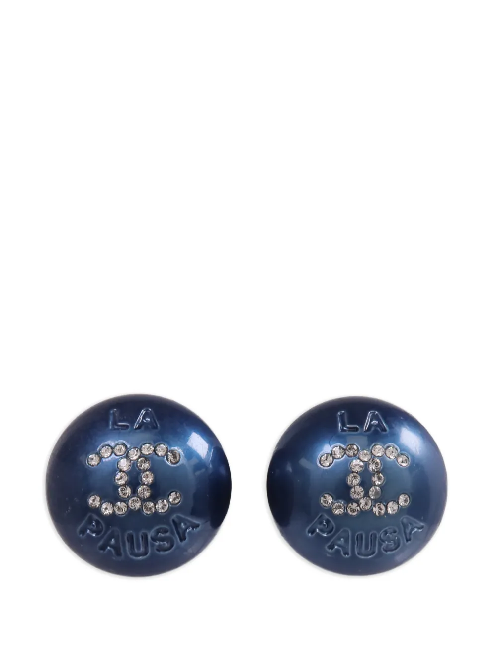 CHANEL Pre-Owned CC La Pausa earrings - Oro