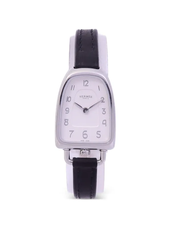 Hermès Pre-owned Galop D'hermès 20mm Watch in White