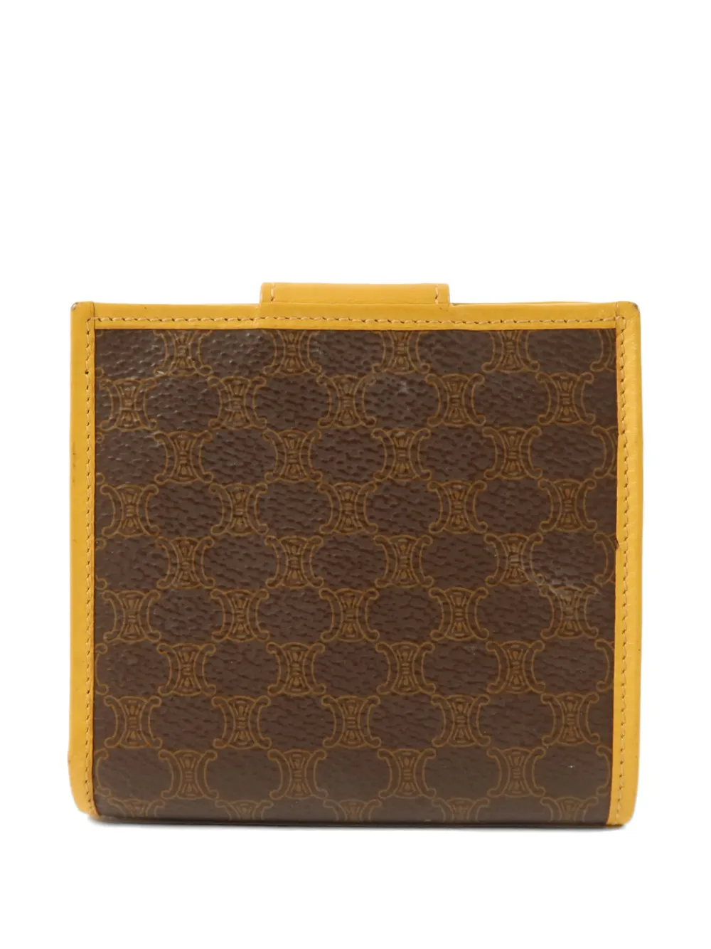  Celine Pre-owned Cartera Macadam Triomphe - Marrón 