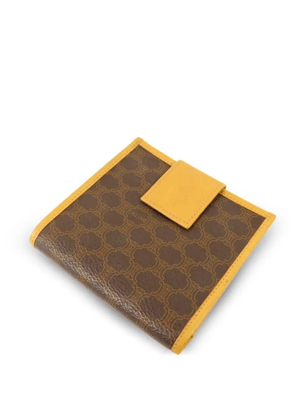  Celine Pre-owned Cartera Macadam Triomphe - Marrón 