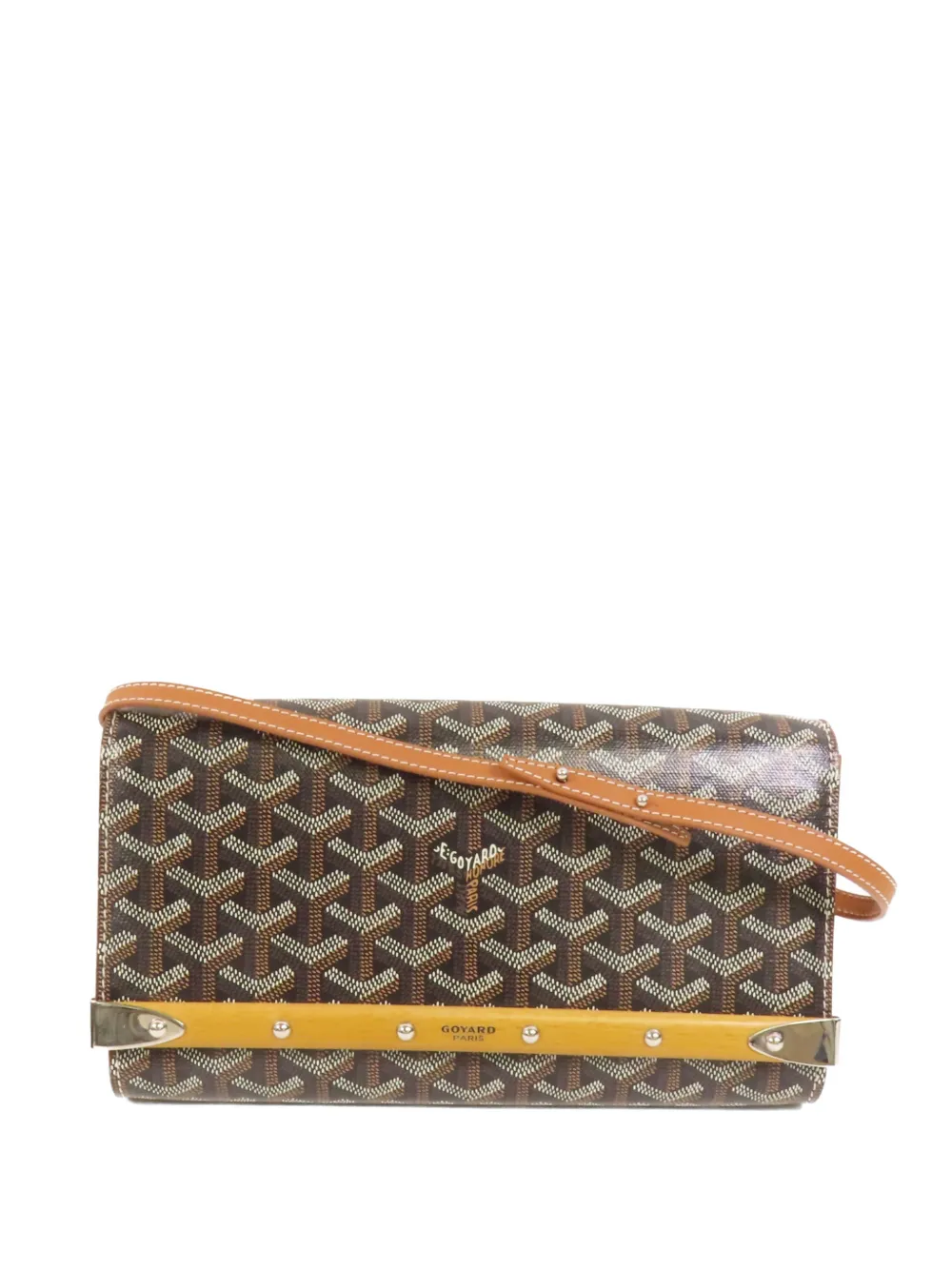 Goyard Pre-Owned PM Monte Carlo patterned shoulder bag - Nero