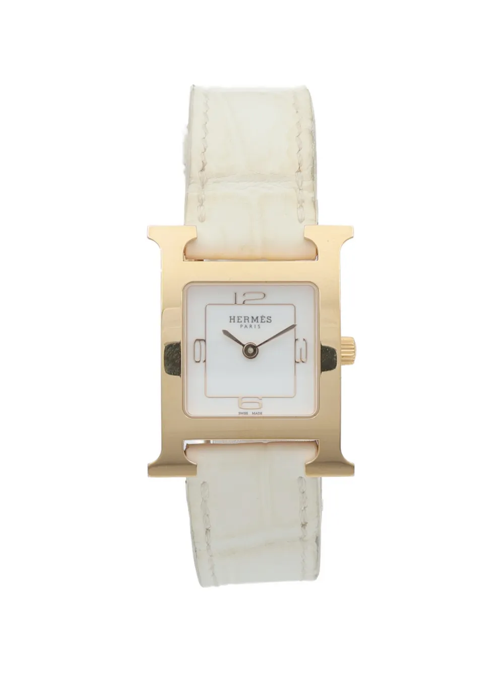Hermès Pre-Owned Heure 21mm watch - Bianco