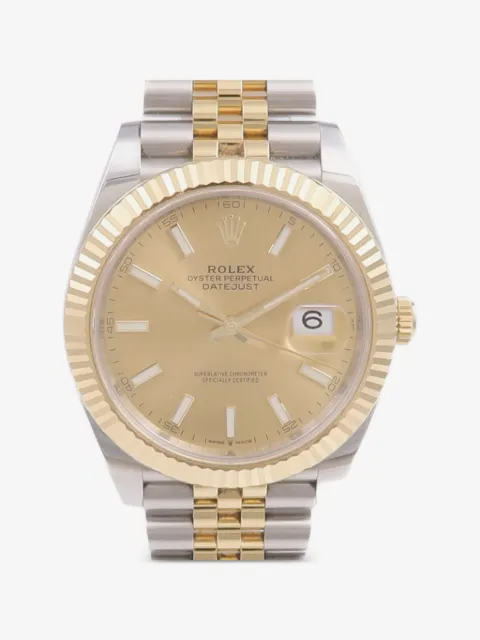 Rolex デイトジャスト フルートベゼル 41mm 腕時計
