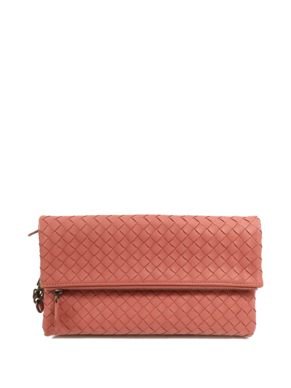 Bottega Veneta Pre-Owned Intrecciato clutch bag - Rosa