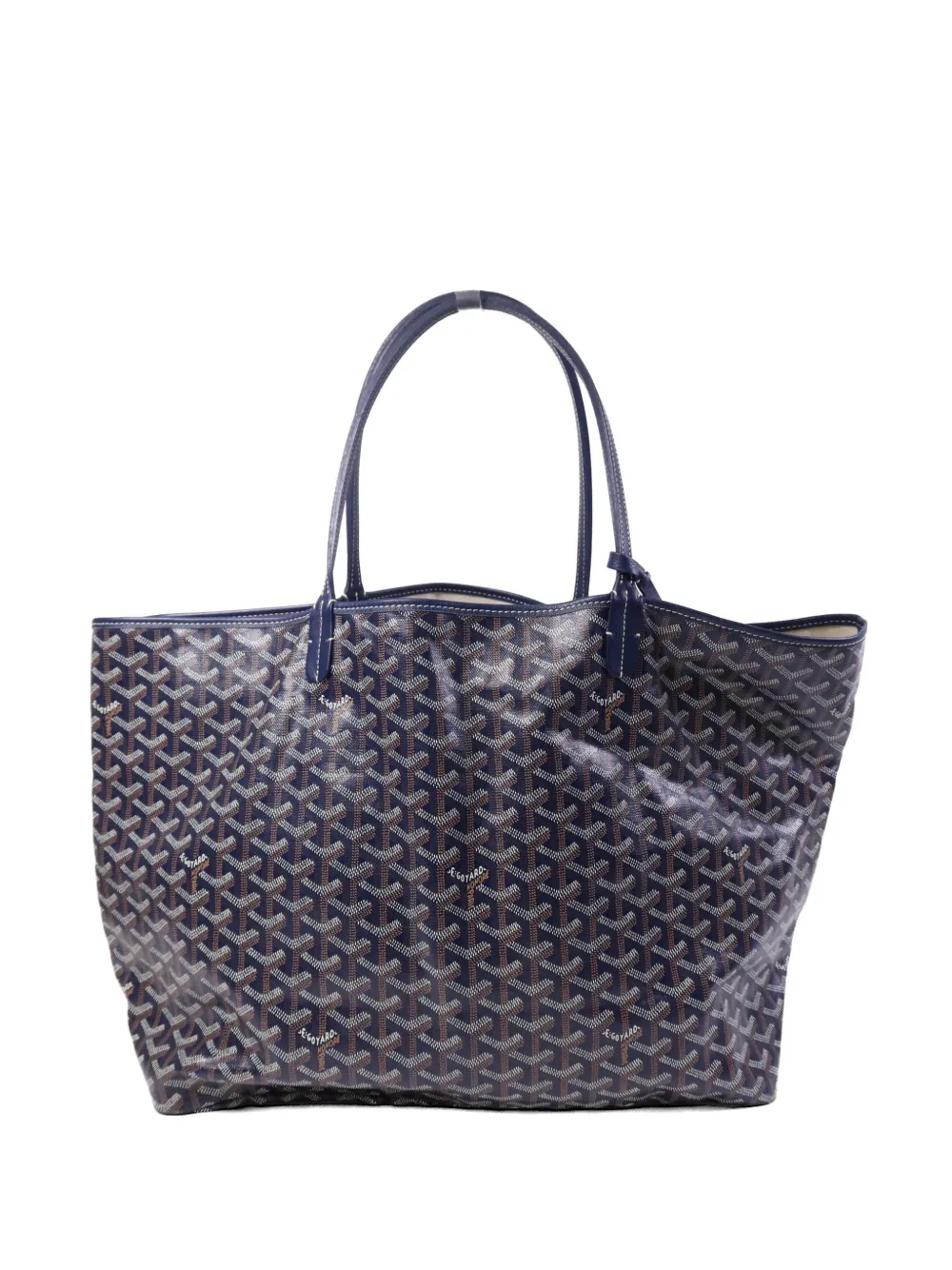 Goyard Pre-Owned GM Saint Louis double-handle shoulder bag - Blu