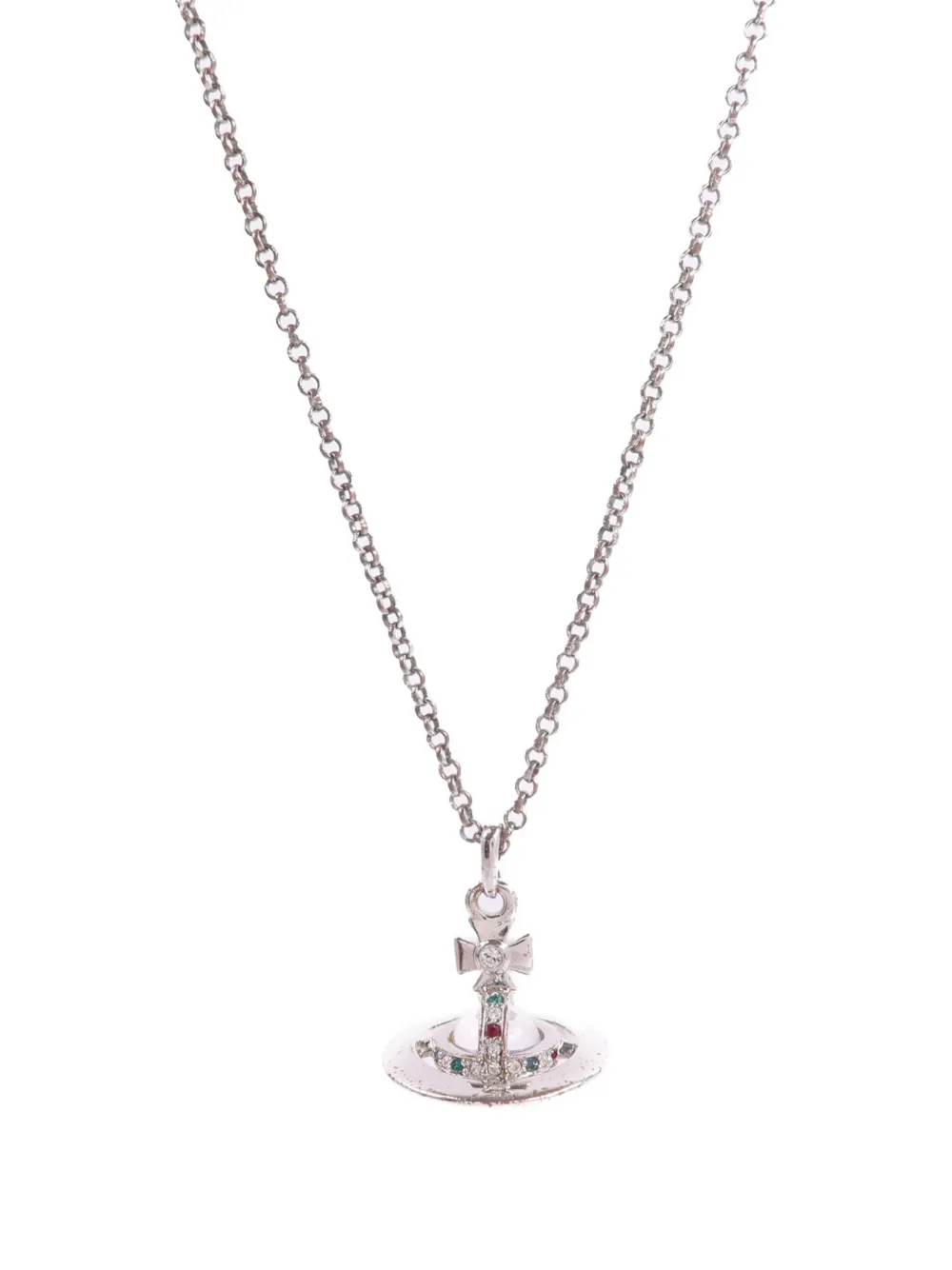 Vivienne Westwood Pre-Owned Orb pendant necklace - Argento