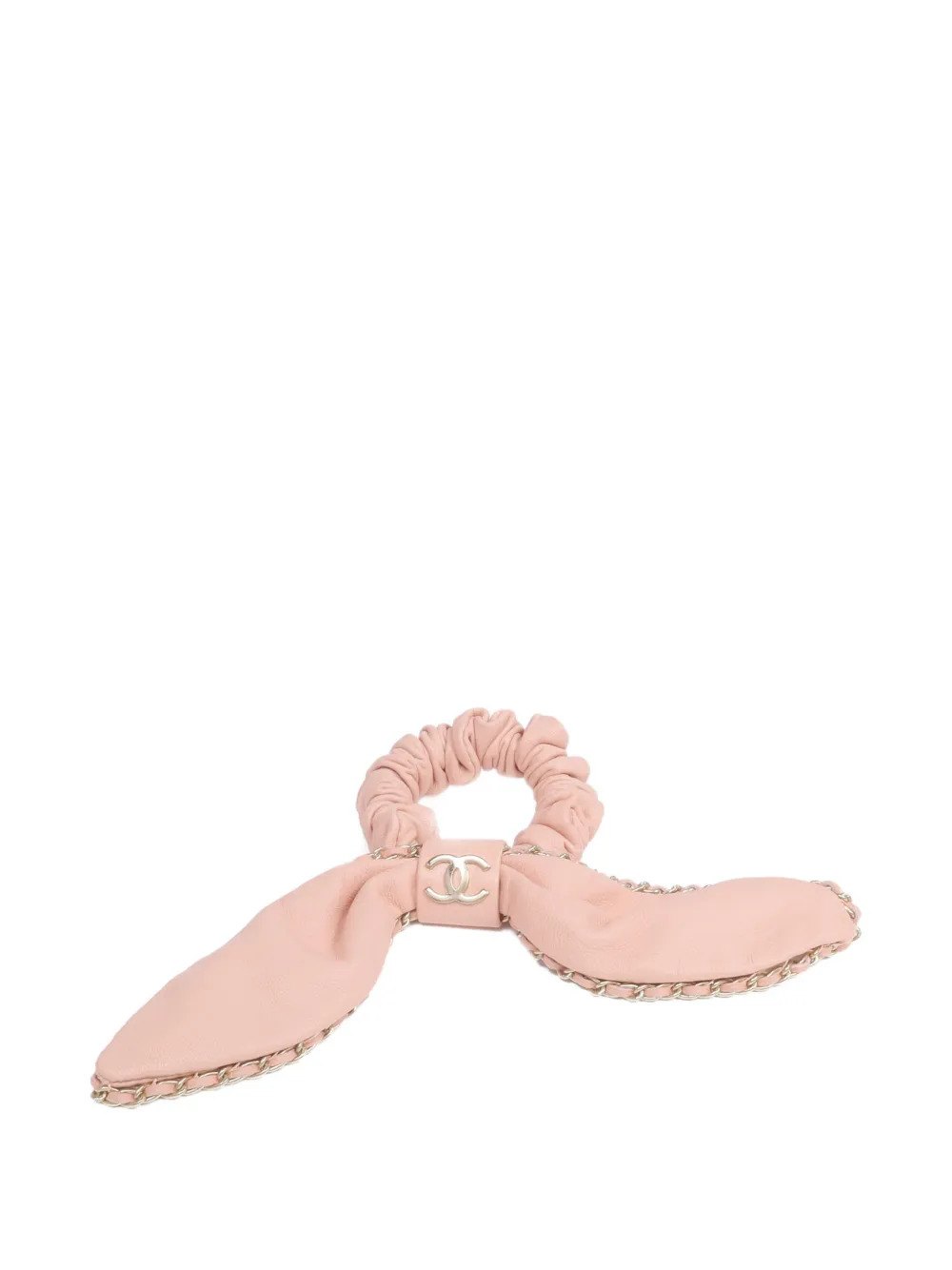 CHANEL Pre-Owned CC bow hair accessory - Rosa