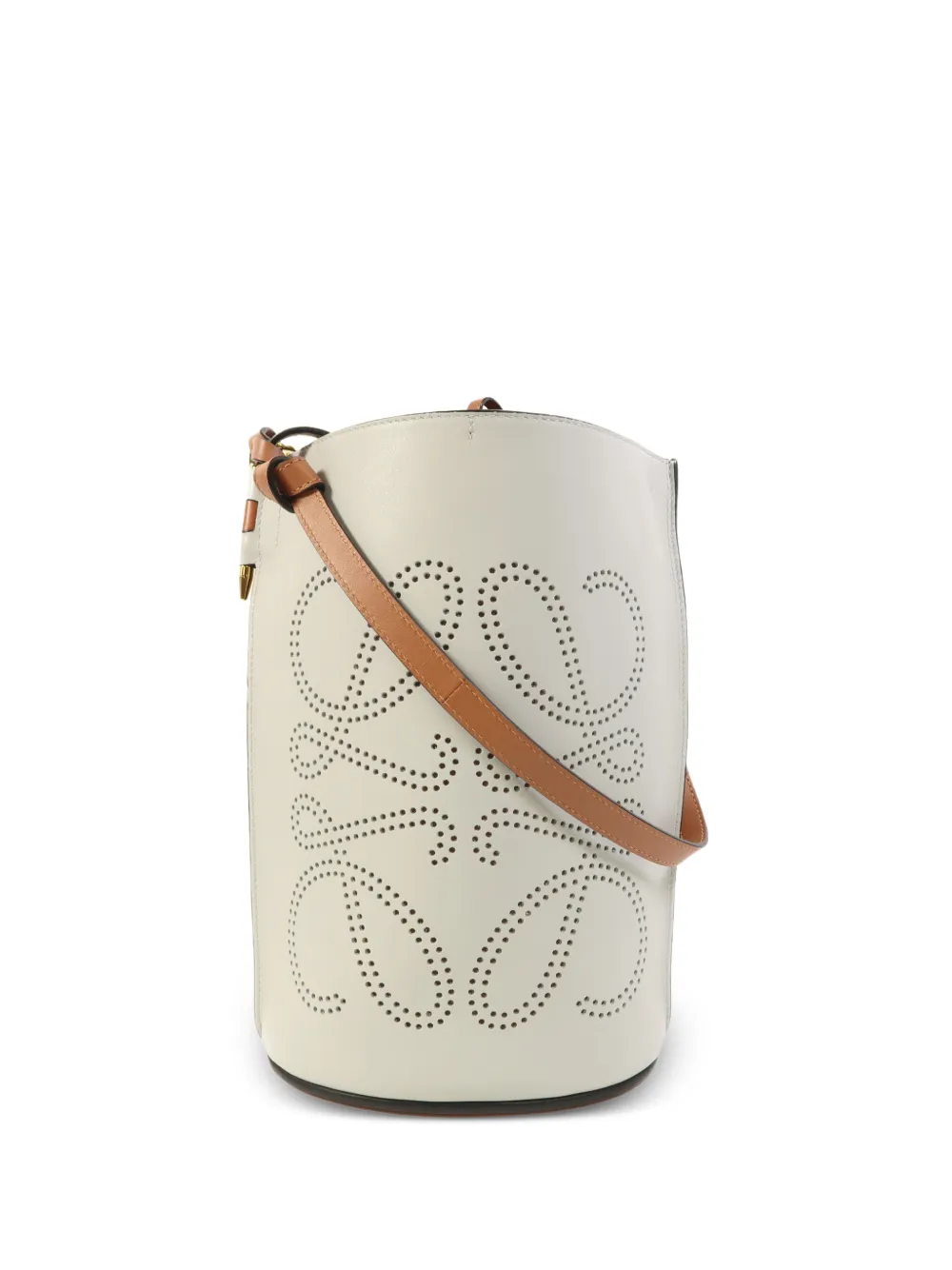 Loewe Pre-Owned Gate Anagram bucket bag - Brown