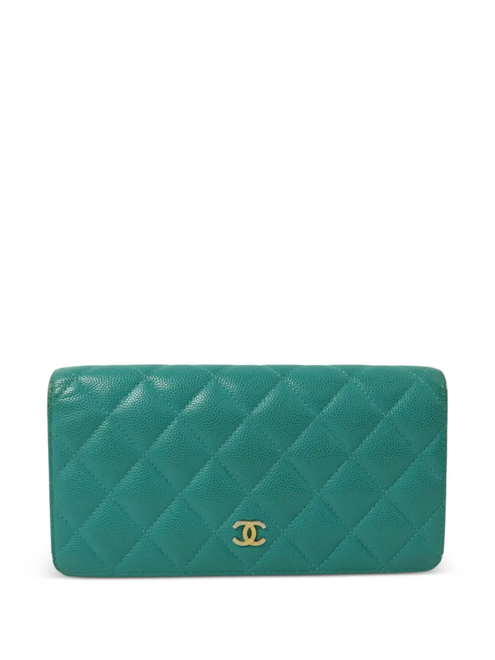 CHANEL Pre-Owned CC Classic Flap wallet - Blu