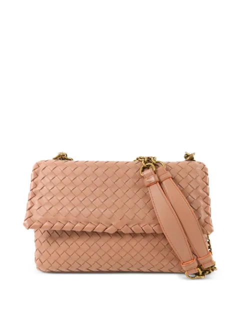 Bottega Veneta Pre-Owned Olimpia Schultertasche mit Intrecciato-Muster