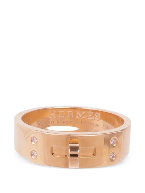 Hermès Pre-Owned Kelly diamond ring